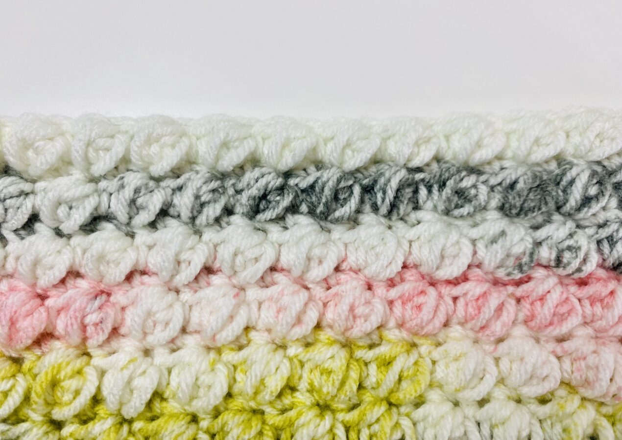 Pebble Stitch Crochet Stitch Pattern