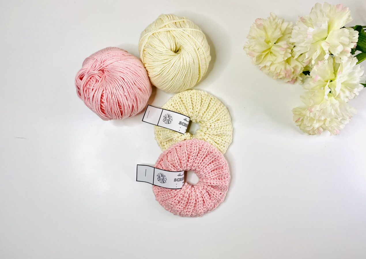 Simple Crochet Scrunchies