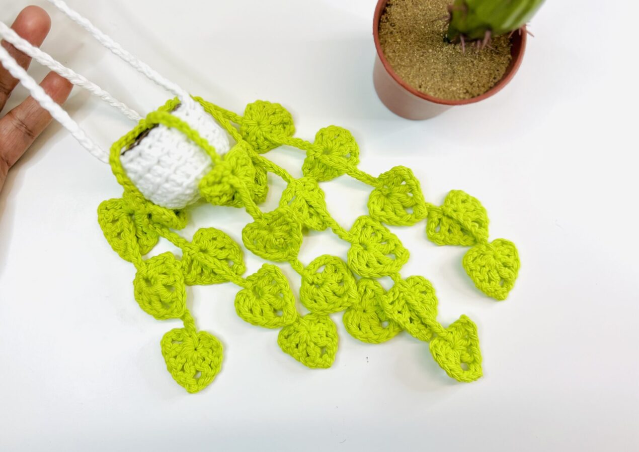 Crochet Potted Planter