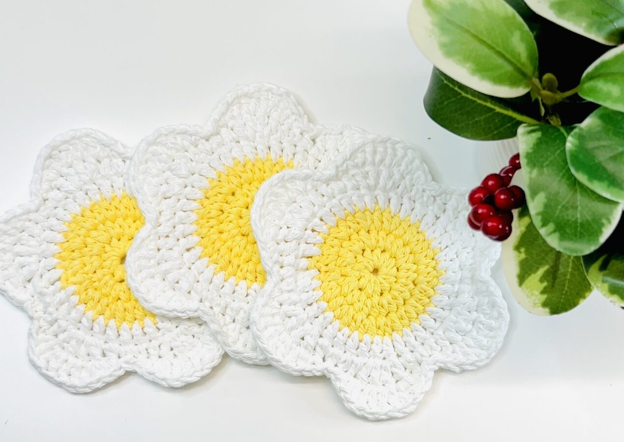 Daisy Coasters