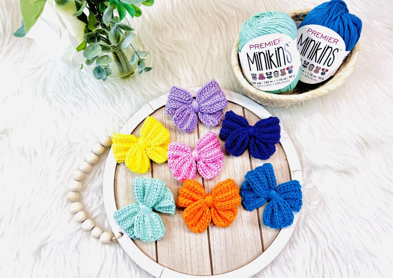 Pretty Crochet Bows